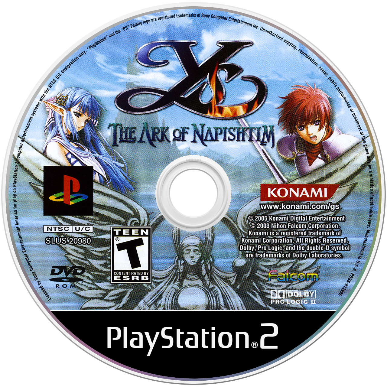 Ys The Ark of Napishtim media 4 for Playstation 2